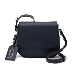 NEW Marc Jacobs Mini Rider navy blue crossbody bag